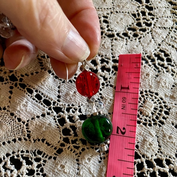 💥Hand Crafted Beaded Dangle Earrings💥 NEW - Picture 5 of 6